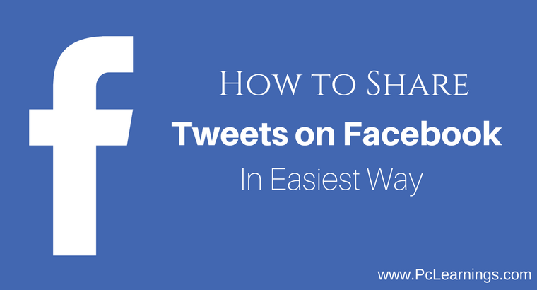 How to Share Tweets on Facebook